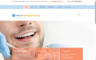 Bella Dental website