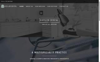 Bresler Dental website