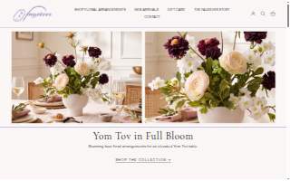 Fauxever Florals website