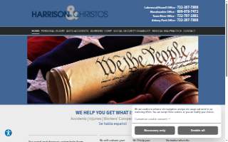 Harrison & Christos website