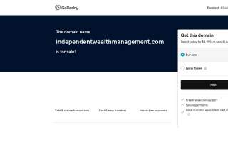Independent Wealth Management website