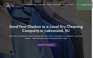 Lakewood Cleaners website