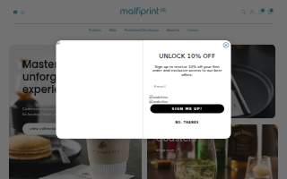 Malfiprint Co. website