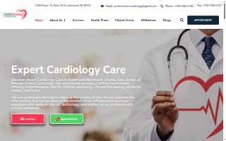 Premier Choice Cardiology - Dr. Tanveer Ahmad MD, FACC website