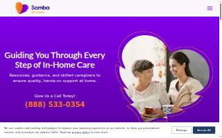 Samba at Home: Home Health Care In New Jersey | Home Care Services Agency In New Jersey website