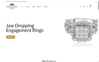 Twin City Jewelers website