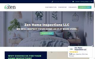 Zen Home Inspections LLC website
