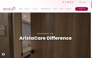 AristaCare at Parkside website