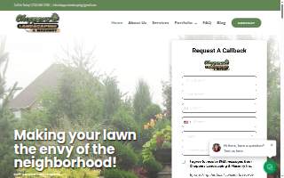 Choppers Landscaping & Masonry Inc website