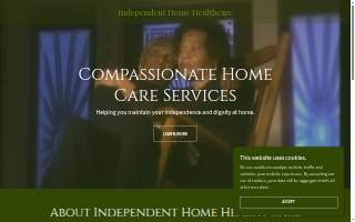 Independent Home Care Services of Linden website