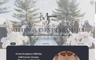 Mj Event Designs LLC of Linden website