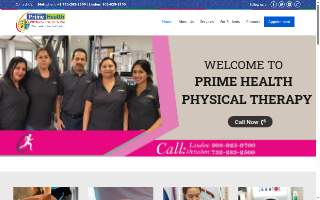 Prime Health Physical Therapy website