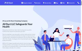 All Duct LLC website