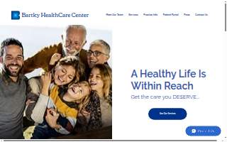 Bartky Healthcare Center website