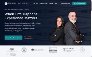Breslow Law Offices website