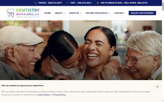 Dentistry With A Smile, Inc. website