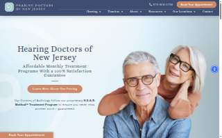 Hearing Doctors of New Jersey - Clifton website