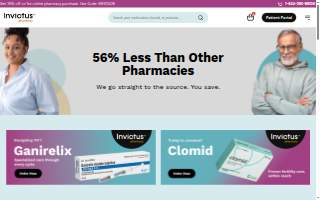 Invictus Pharmacy website