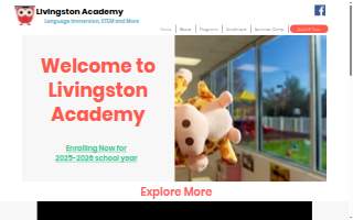 Livingston Academy website