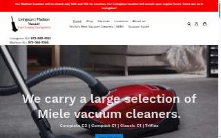 Livingston Vacuum website