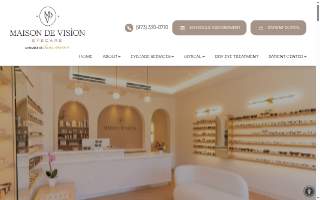 Maison De Vision website