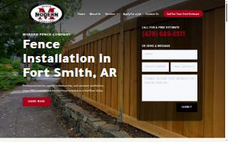 Modern Fence of Livingston website