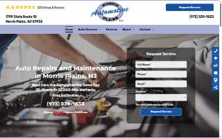 Morris Plains Automotive of Livingston website