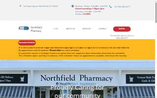 Northfield Pharmacy website