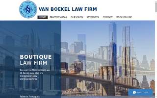Van Boekel Law Firm, LLC website