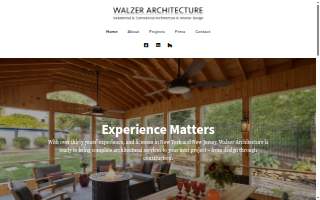 Walzer Architecture website