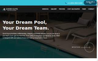 Good Guys Pools of Lodi website