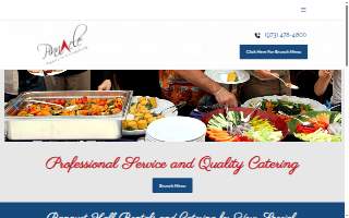 Pinnacle Catering, LLC website