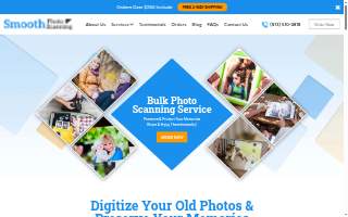 Smooth Photo Scanning website