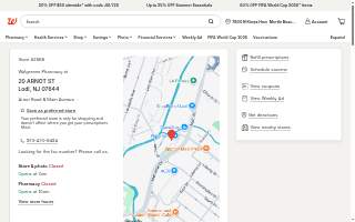 Walgreens Pharmacy of Lodi website