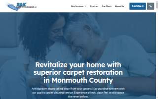 B & K Carpet Cleaning website