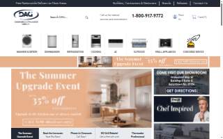 Diamond Appliance Group of Long Branch website