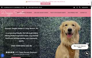 Doggie Sweets website
