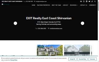 EXIT Realty East Coast website