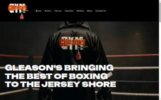 Gleason's Gym Jersey Shore of Long Branch website