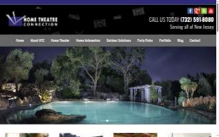 Home Theatre Connection of Long Branch website
