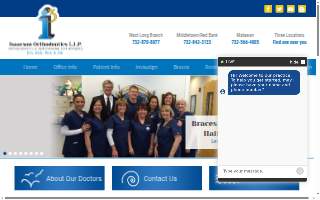 Isaacson Orthodontics of Long Branch website
