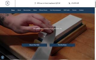 Rooney's Oceanfront Restaurant website