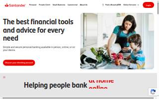 Santander Bank Branch of Long Branch website