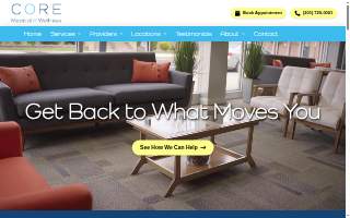 Core Medical & Wellness website
