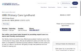 HMH - Primary Care - Lyndhurst website