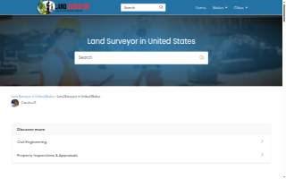 Manno Surveying, INC. website