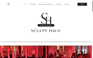 sculpt haus website