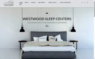 Westwood Sleep Centers of Lyndhurst website