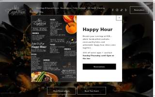 618 Restaurant - Banquets of Manalapan website