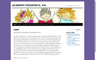 Academy Pediatrics website